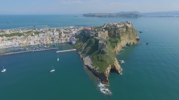 Procida, Italy Aerial  alt