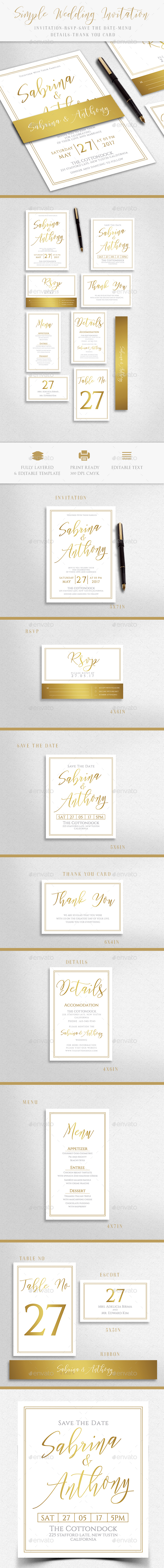 Wedding Invitation - Weddings Cards & Invites