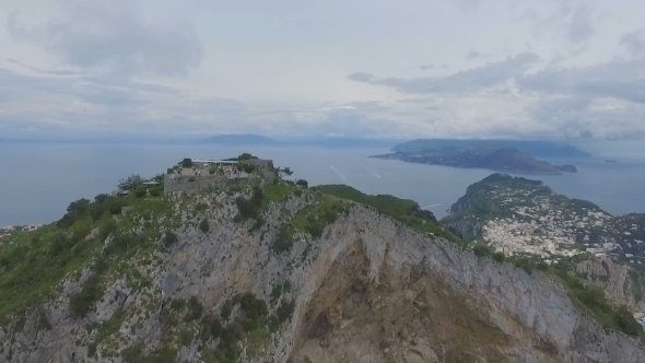Capri Island, Italy Aerial Video alt