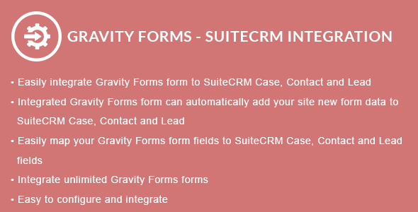 Gravity Forms - SuiteCRM Integration