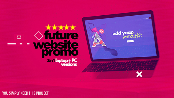 Future Website Promo - VideoHive 21577859