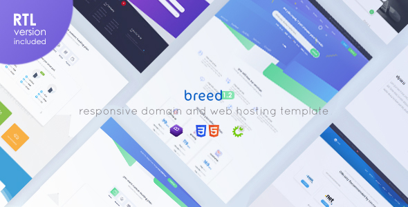 Breed Hosting - WHMCS & HTML Responsive Domain & Web Hosting Template - Hosting Technology