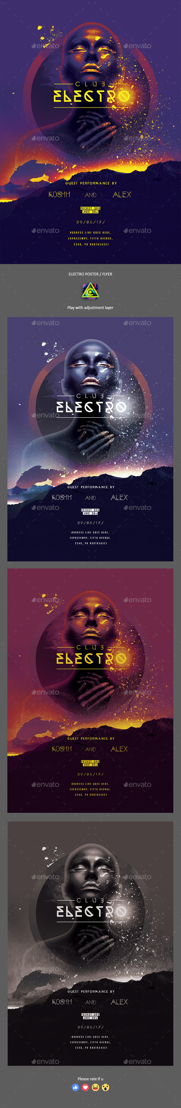 Guest Dj Party Poster / Flyer - Clubs & Parties Events