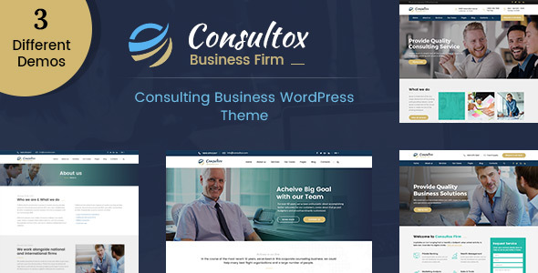 Consultox - Consulting - ThemeForest 21308478
