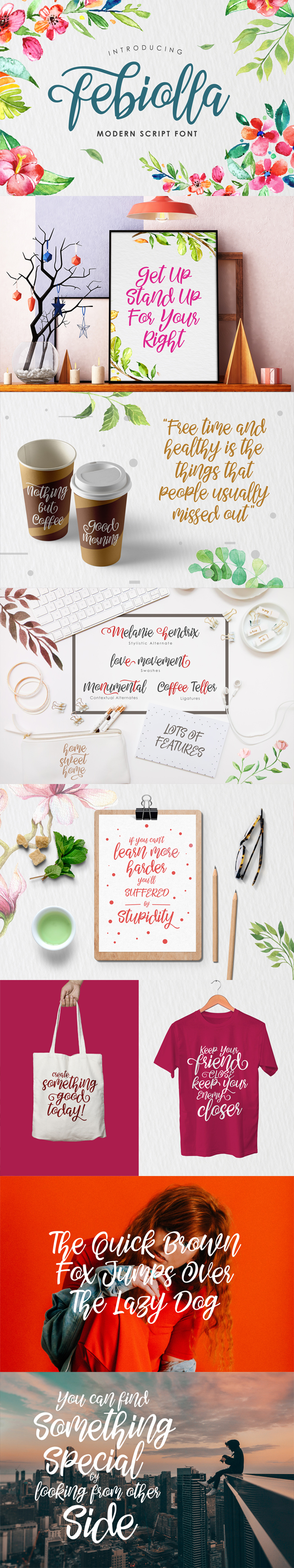 Febiolla Script - Hand-writing Script