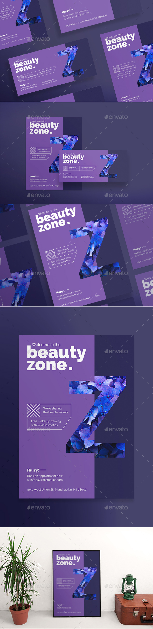 Beauty Zone Flyers - Corporate Flyers