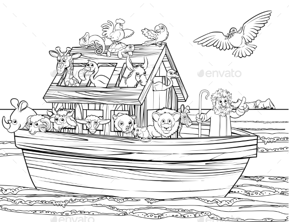 Noahs Ark - Religion Conceptual