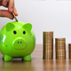 Saving Money with a Piggy Bank - VideoHive Item for Sale