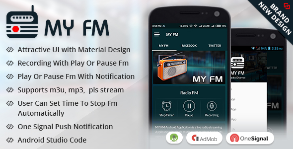 MY FM - CodeCanyon Item for Sale