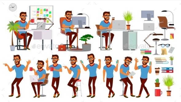 Business Man Character - Concepts Business
