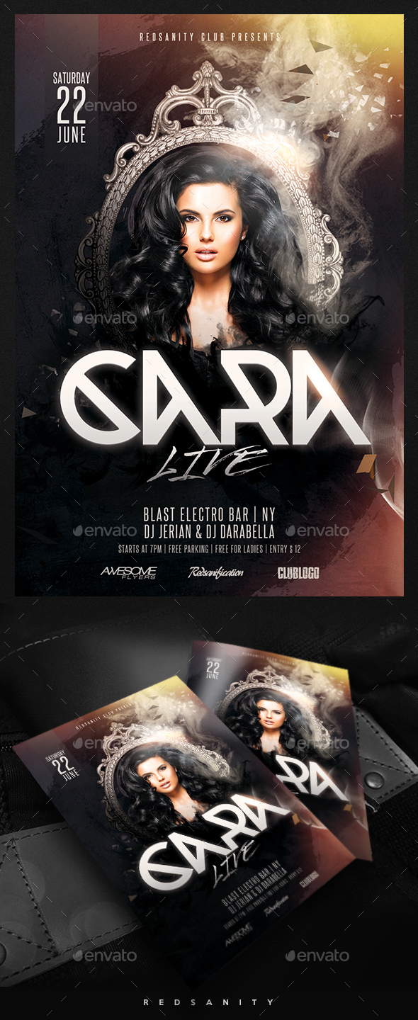 Guest DJ / Artist Flyer - Clubs & Parties Events