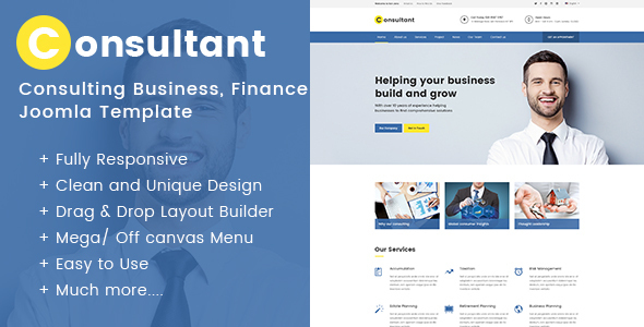 Consulting Business Finance - ThemeForest 18096866