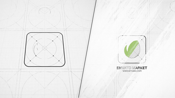 Drawing Logo Reveal - VideoHive 21582111