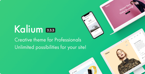 Kalium - Creative Theme for Professionals