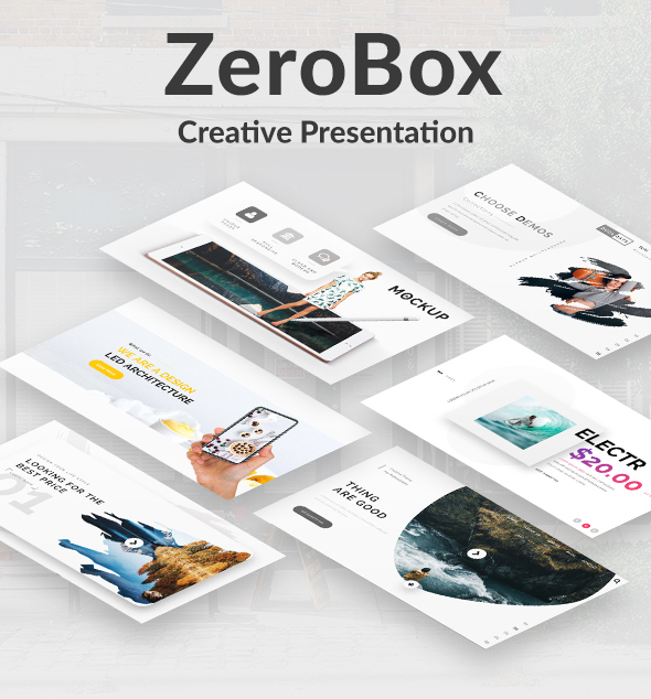 3 in 1 ZeroBox Bundle Creative Google Slide Template - Google Slides Presentation Templates