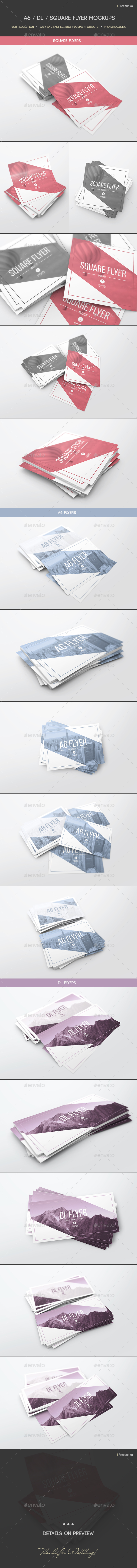 Flyer Mockups - Flyers Print