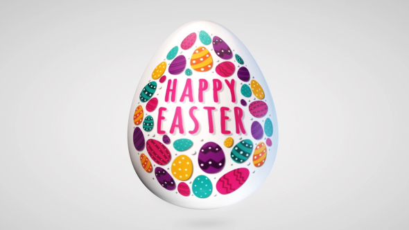 Happy Easter Egg - VideoHive 21583676