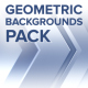 Geometric Backgrounds Pack - VideoHive Item for Sale