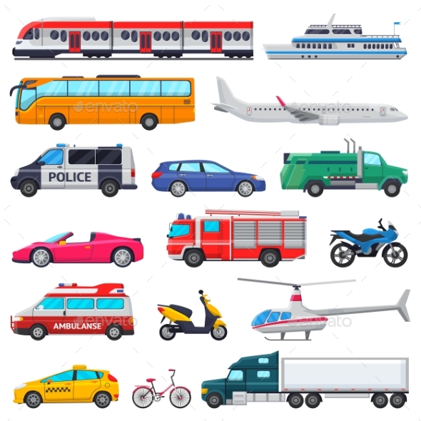Transport Vector Public Transportable Vehicle - Miscellaneous Vectors