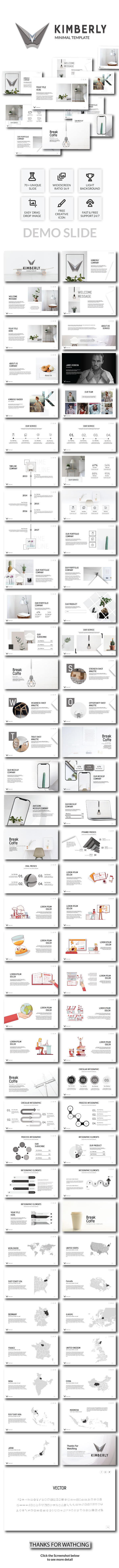 Kimberly - Keynote Template - Keynote Templates Presentation Templates