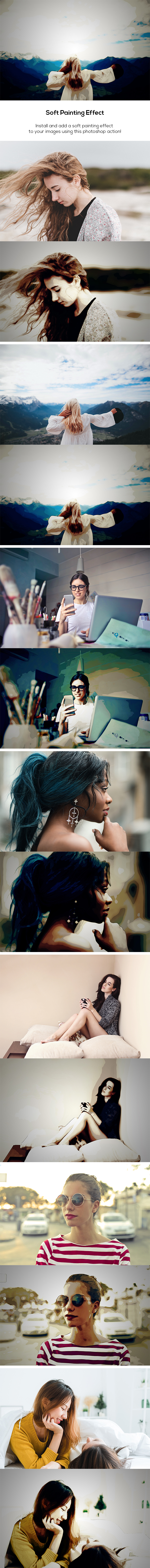 Soft Painting Effect - Photo Effects Actions