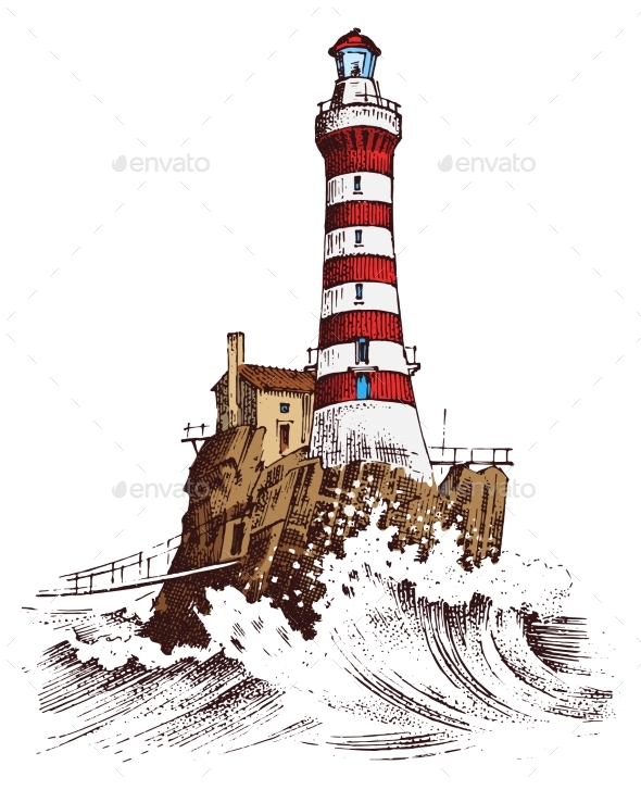 Lighthouse and Sea - Landscapes Nature