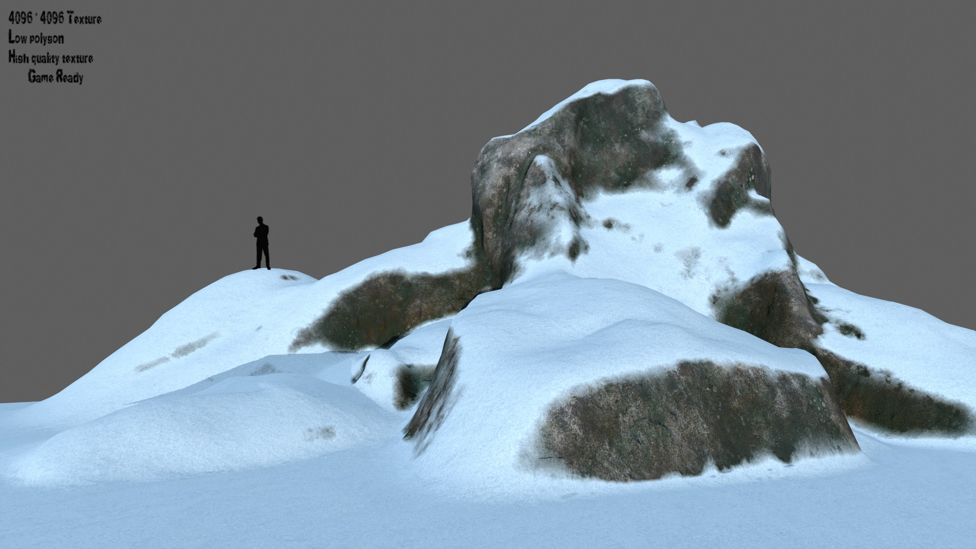 Snow Rocks By Icekazim 3docean