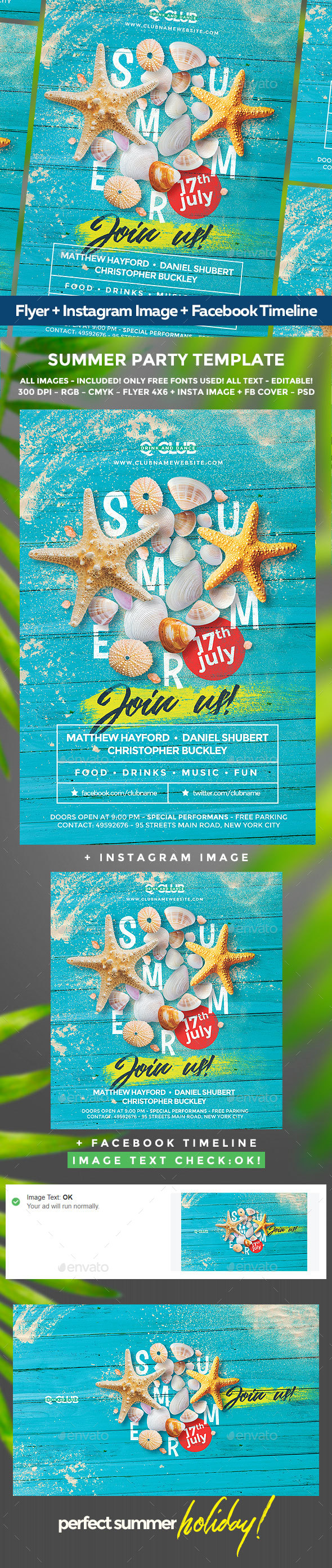 Summer Flyer - Holidays Events