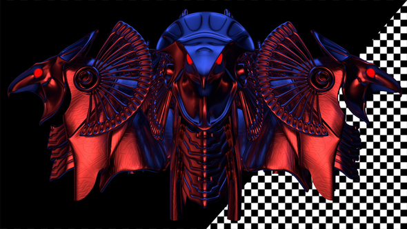 Horus Head VJ Loop alt