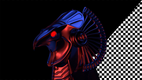 Horus Head VJ Loop alt