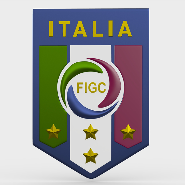 italia logo - 3Docean 21590615