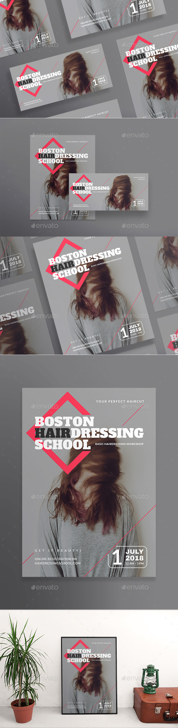 Hairdressing School Flyers - Miscellaneous Events