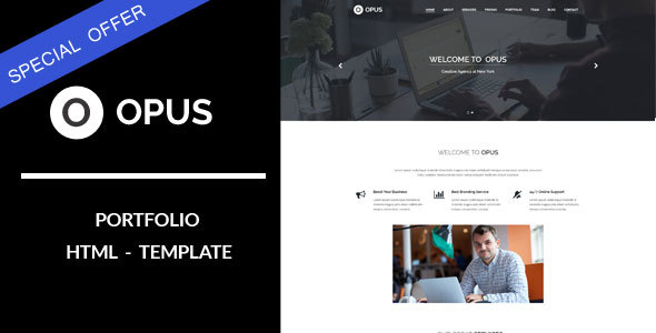 Special Opus : Portfolio HTML Template