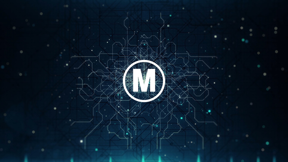 Microcircuit Logo Reveal
