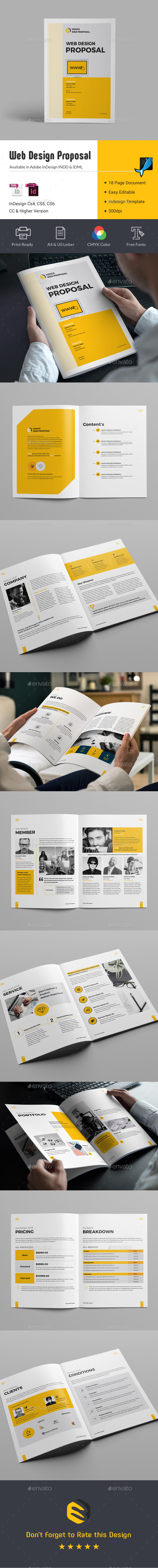 Web Design Proposal - Proposals & Invoices Stationery