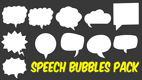 Speech Bubbles Pack