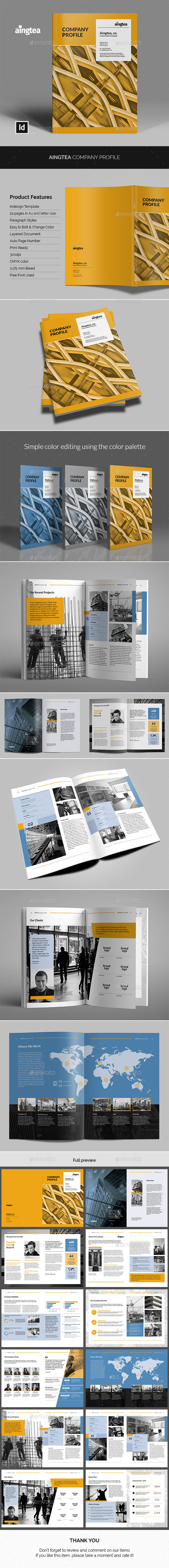 Aingtea Company Profile - Corporate Brochures