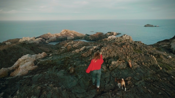 Walking on Fjords on the Edge of World alt