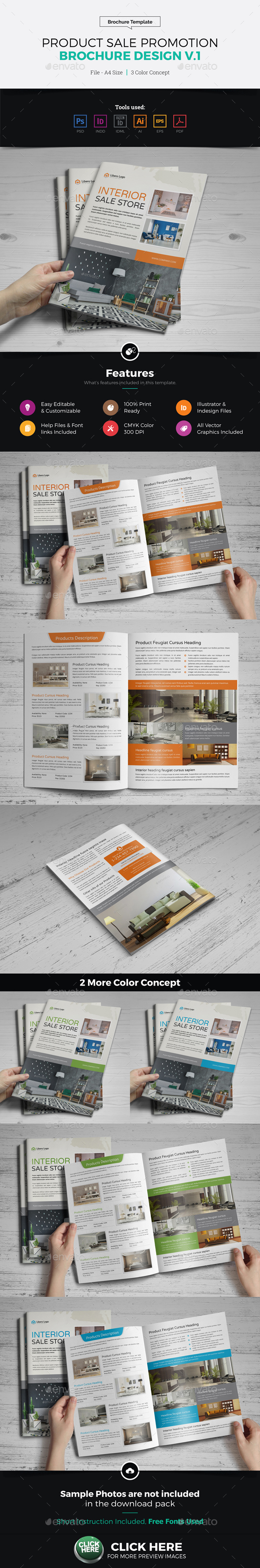 Product Sale Promotion Brochure Catalog v1 - Catalogs Brochures