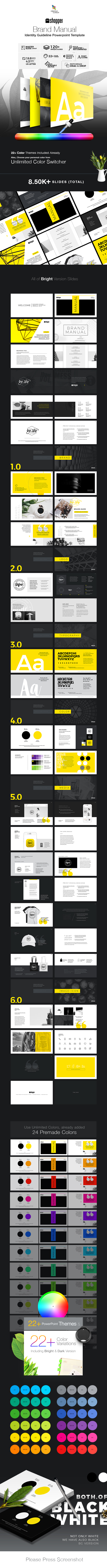 Brand Manual PowerPoint - Business PowerPoint Templates