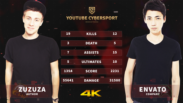 YouTube Cybersport Gaming - VideoHive 21498001