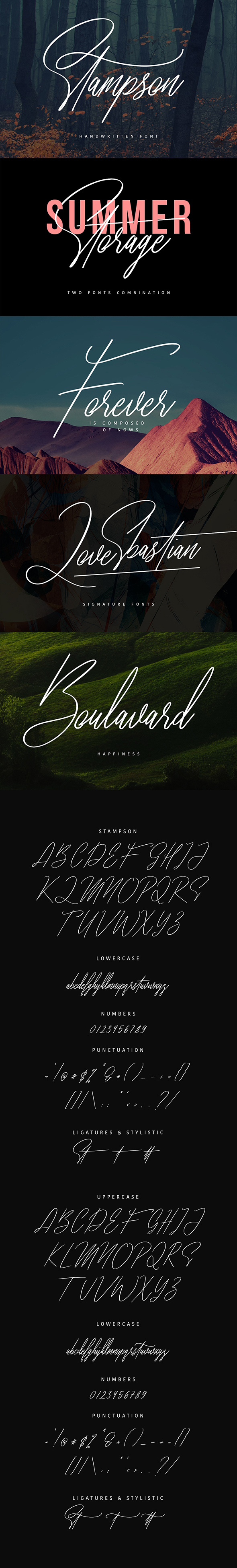 Stampson Typeface - Fonts