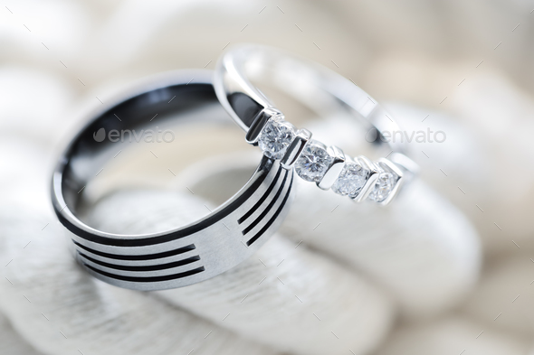 Wedding rings - Stock Photo - Images