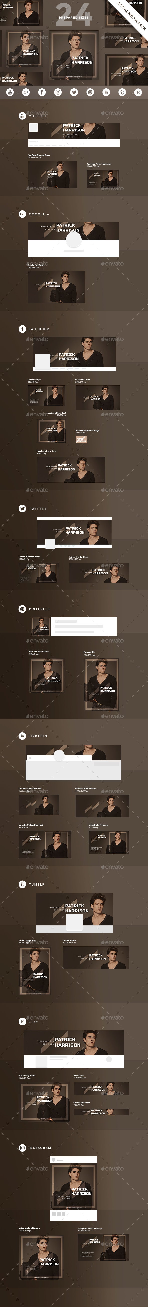Womenswear Designer Social Media Pack - Miscellaneous Social Media