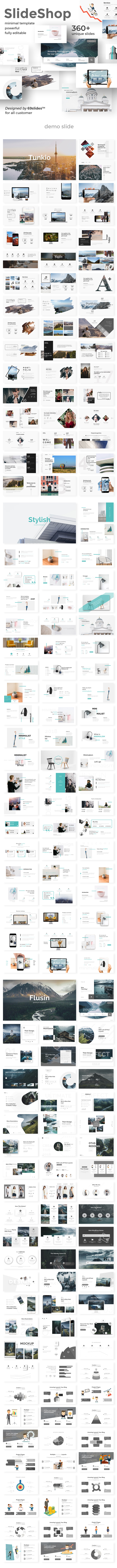 3 in 1 Slideshop Bundle Powerpoint Template - Creative PowerPoint Templates