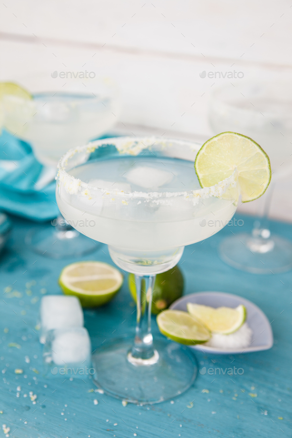 Margarita cocktails - Stock Photo - Images