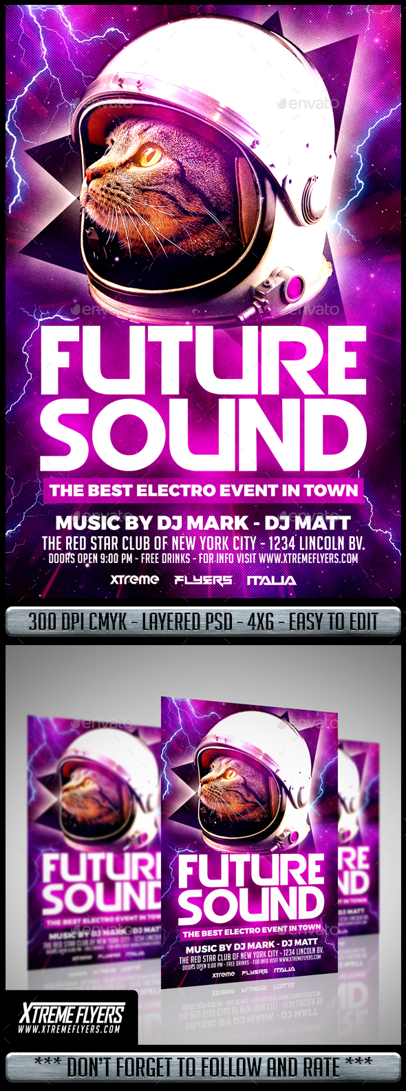 Club Flyer - Clubs & Parties Events
