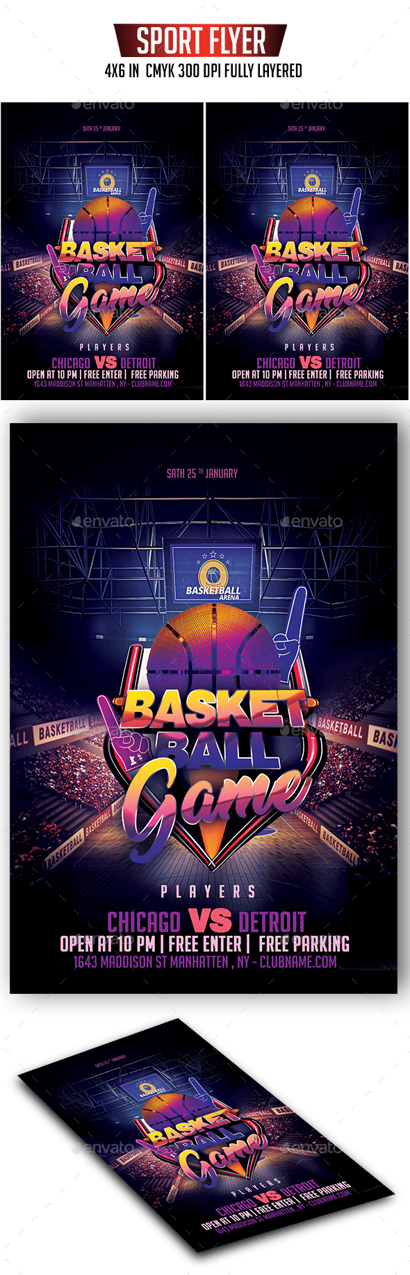 Basketball Flyer - Sports Events