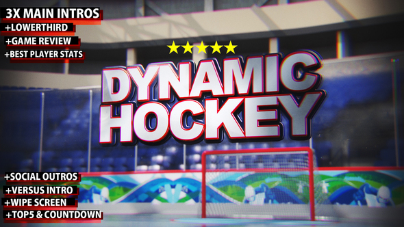 Dynamic Hockey Opener - VideoHive 21493915