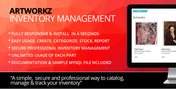 ArtWorkz InventoryStock Management - CodeCanyon 21601152